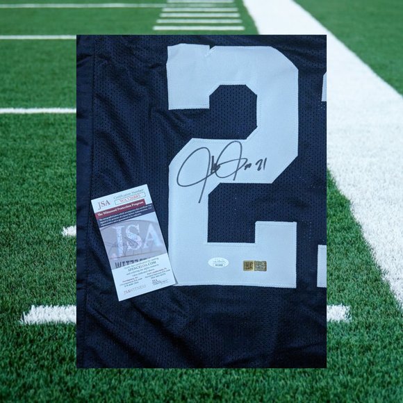SOLD!! J. Jones Autographed Signed Dallas Cowboys Football Jersey (JSA) - Picture 4 of 4